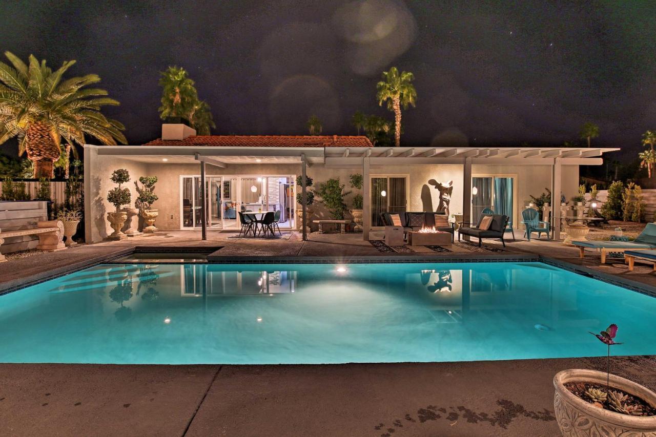 Pet-Friendly Palm Springs Escape With Heated Pool! Vila Exterior foto